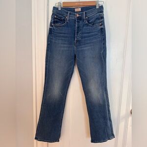 Mother The Tripper High Waist Ankle Bootcut Jeans